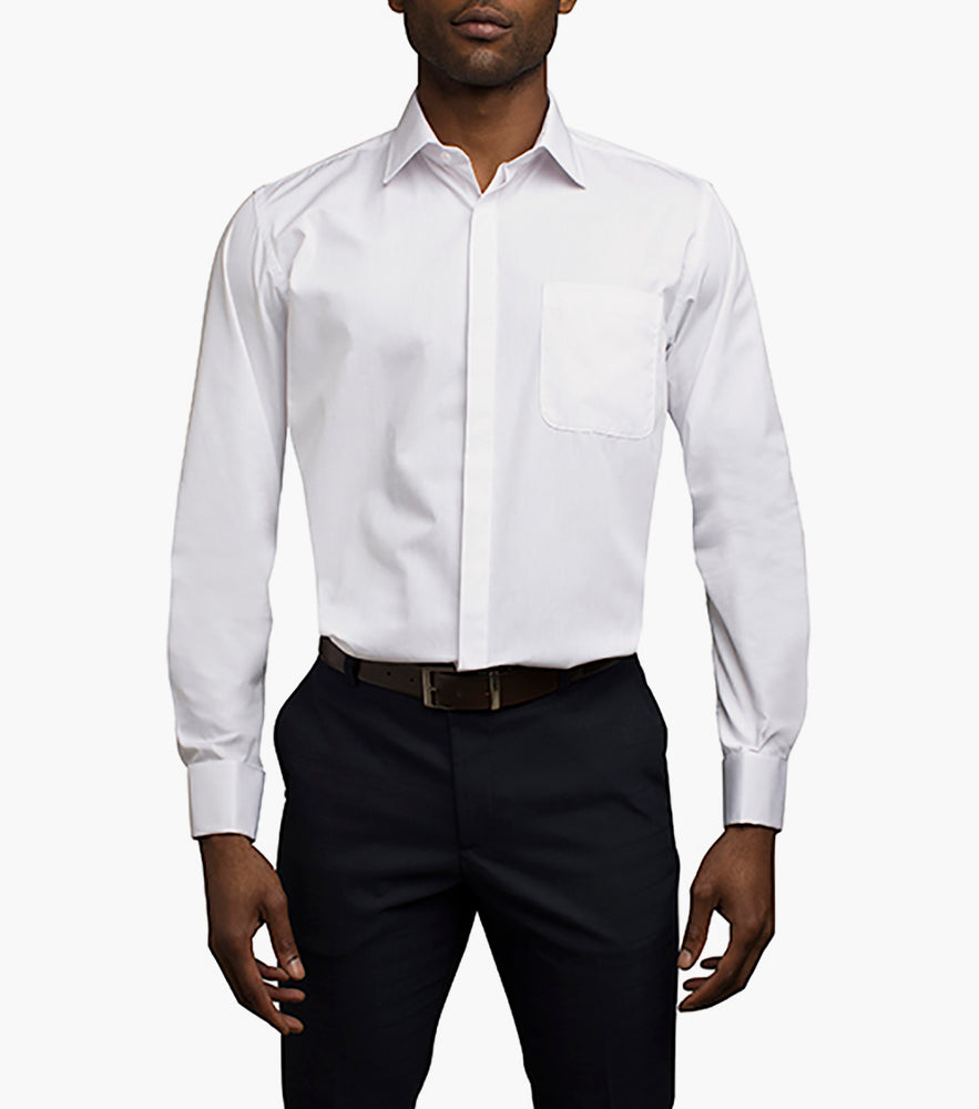 Stacy Adams Carson Dress Shirt Point Collar by Stacy Adams Shoes
