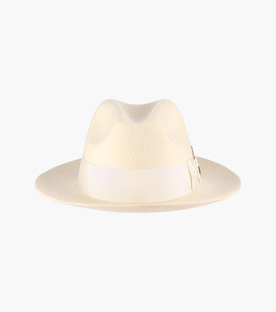 AUGUST FEDORA Wool Felt Pinch Front Hat