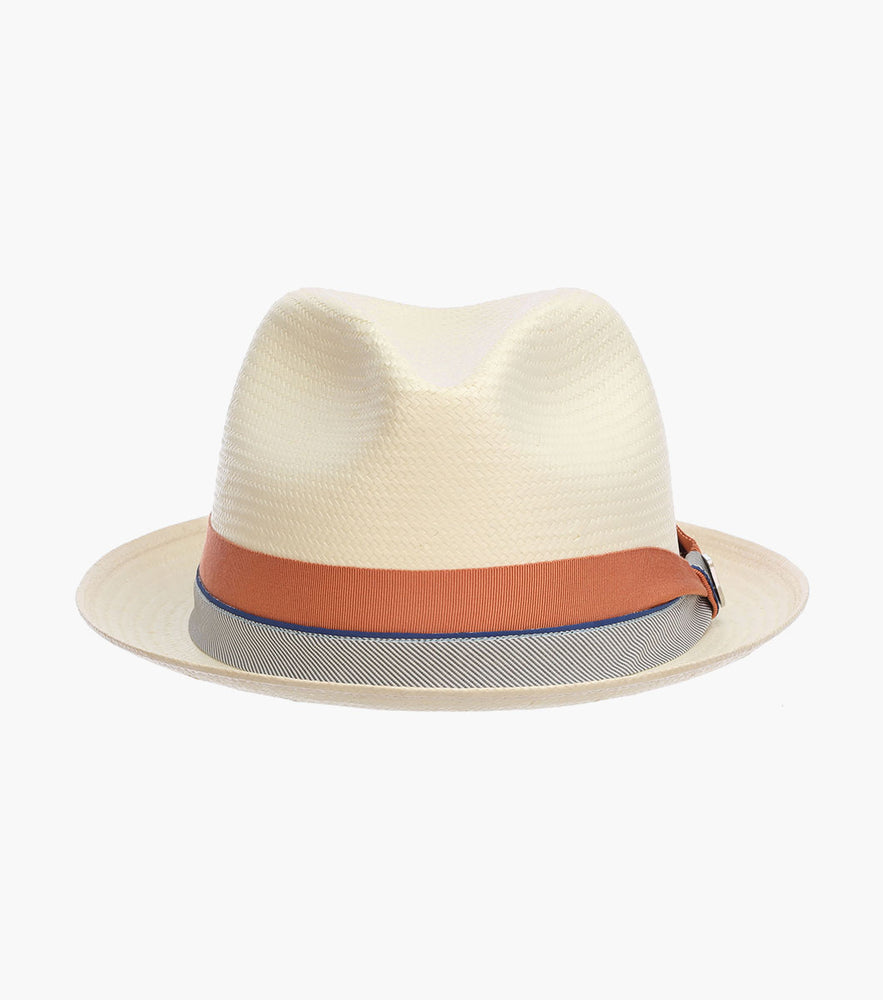 BRUNSWICK FEDORA Toyo Pinch Front Hat