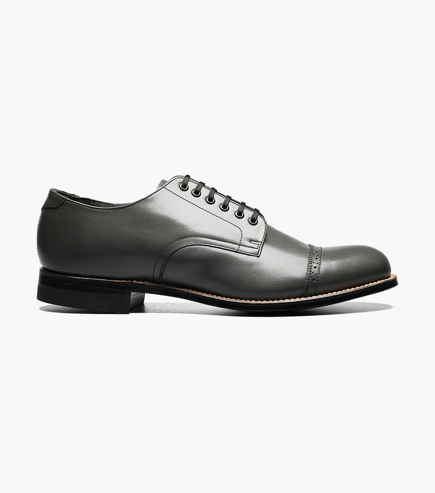 Stacy Adams MADISON Cap Toe Oxford Steel Gray by Stacy Adams Shoes