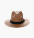 TORNO FEDORA Toyo Pinch Front Hat