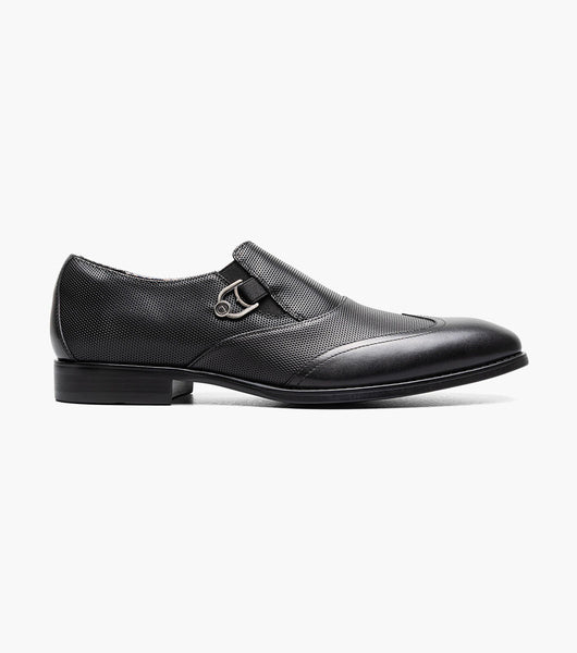 Stacy Adams Lockwood Wingtip Ornament Slip On by Stacy Adams Shoes