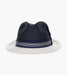 JALEN FEDORA Poly Braided Pinch Front Hat