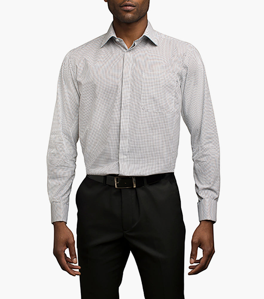 SERGIO DOTS DRESS SHIRT Point Collar