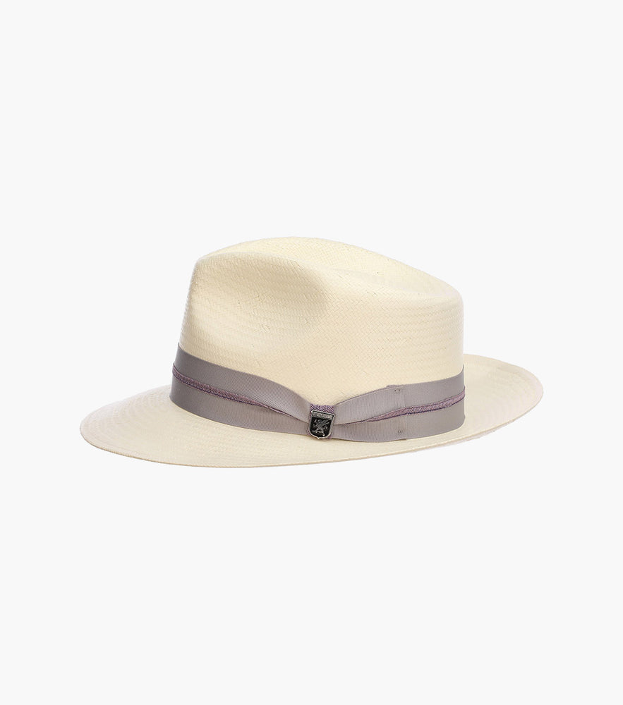 BENNETT FEDORA Toyo Pinch Front Hat