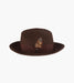 AUGUST FEDORA Wool Felt Pinch Front Hat