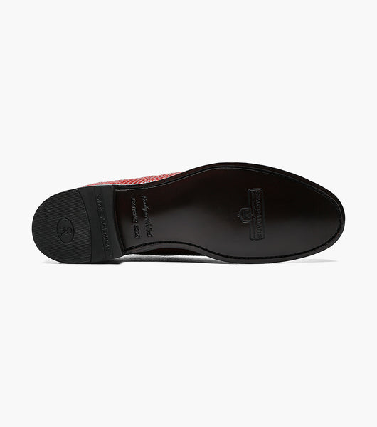 Stacy Adams MADISON Anaconda Plain Toe Oxford Red by Stacy Adams Shoes