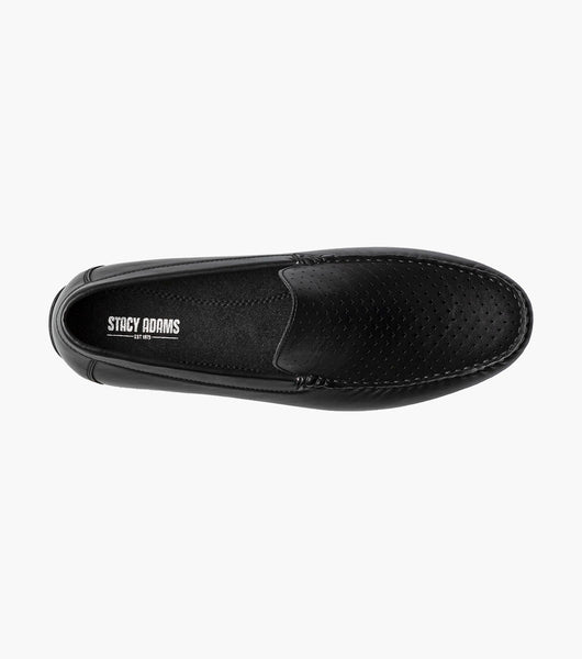 Stacy Adams Conroy Moc Toe Perf Slip On by Stacy Adams Shoes