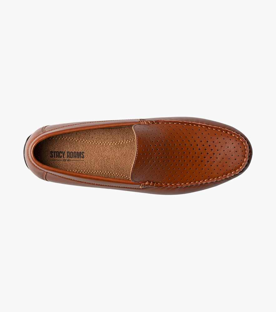 Stacy Adams Conroy Moc Toe Perf Slip On by Stacy Adams Shoes