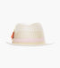 TYCE FEDORA Poly Braided Pinch Front Hat