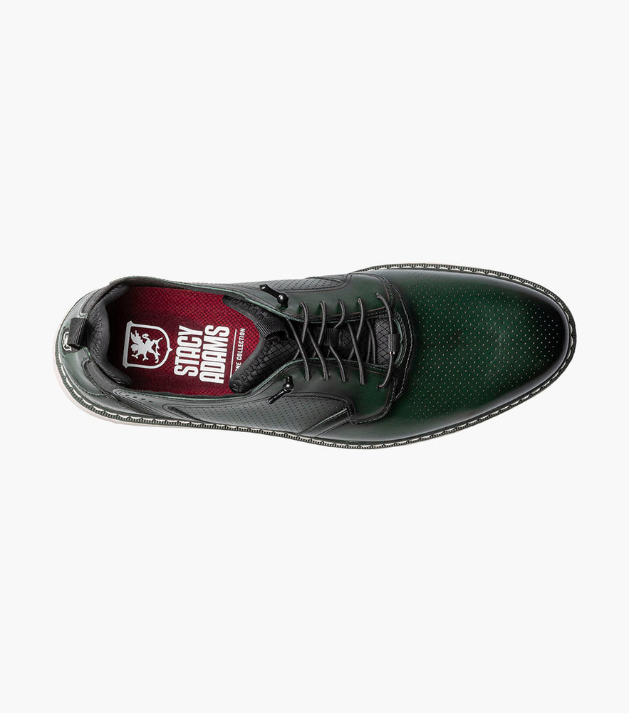 Stacy Adams Sync Plain Toe Elastic Lace Up by Stacy Adams Shoes