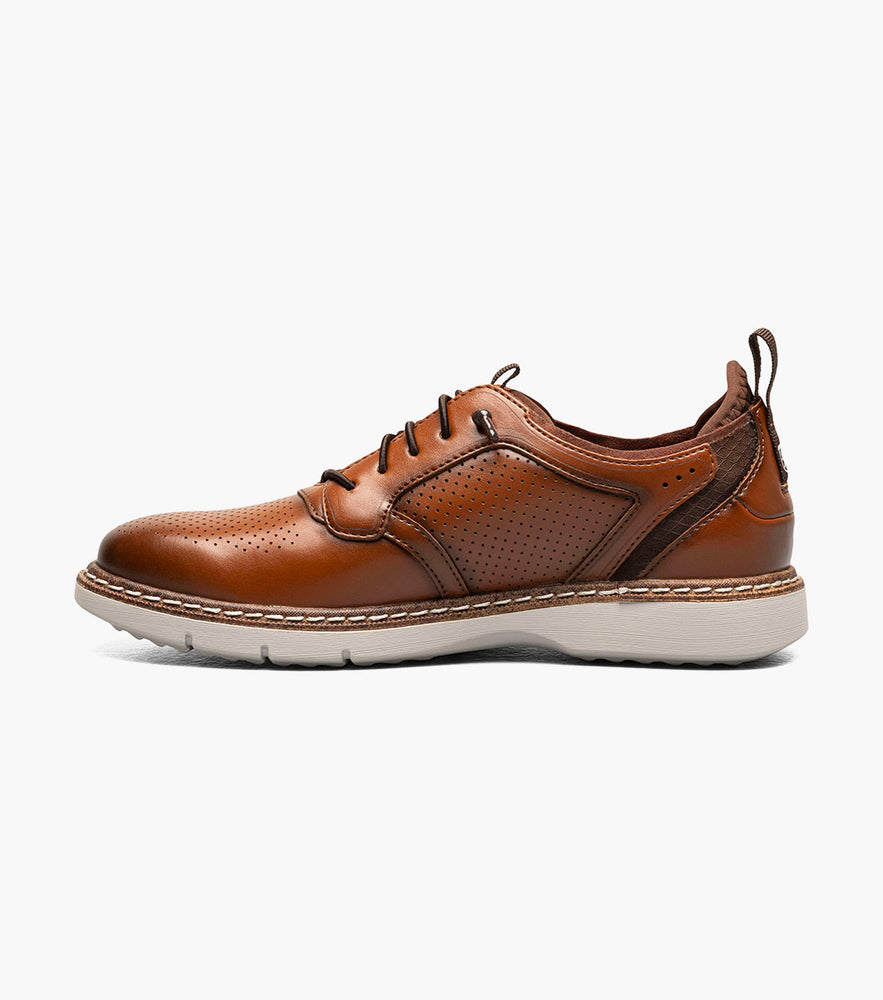 KIDS SYNC Plain Toe Elastic Lace Up