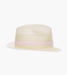 TYCE FEDORA Poly Braided Pinch Front Hat