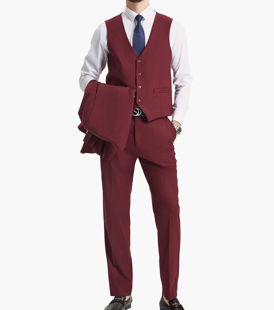 HOFFMAN 3 Piece Vested Suit