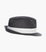 ZAYLEN FEDORA Paper Braided Pinch Front Hat