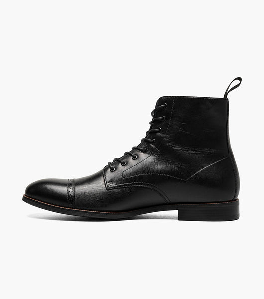 Stacy Adams Henry Cap Toe Lace Up Boot by Stacy Adams Shoes
