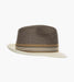 JALEN FEDORA Poly Braided Pinch Front Hat