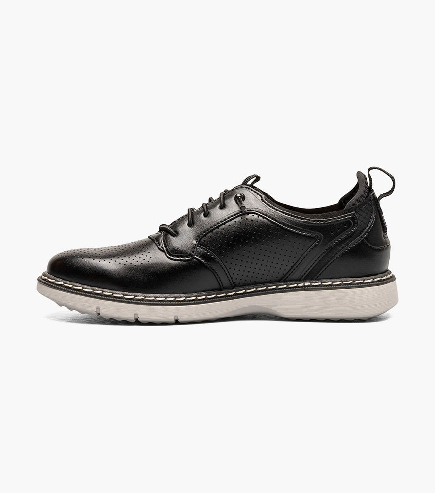 KIDS SYNC Plain Toe Elastic Lace Up