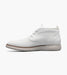 EASTMONT Plain Toe Elastic Lace Chukka Boot