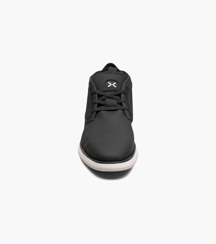 EASTMONT Plain Toe Elastic Lace Chukka Boot