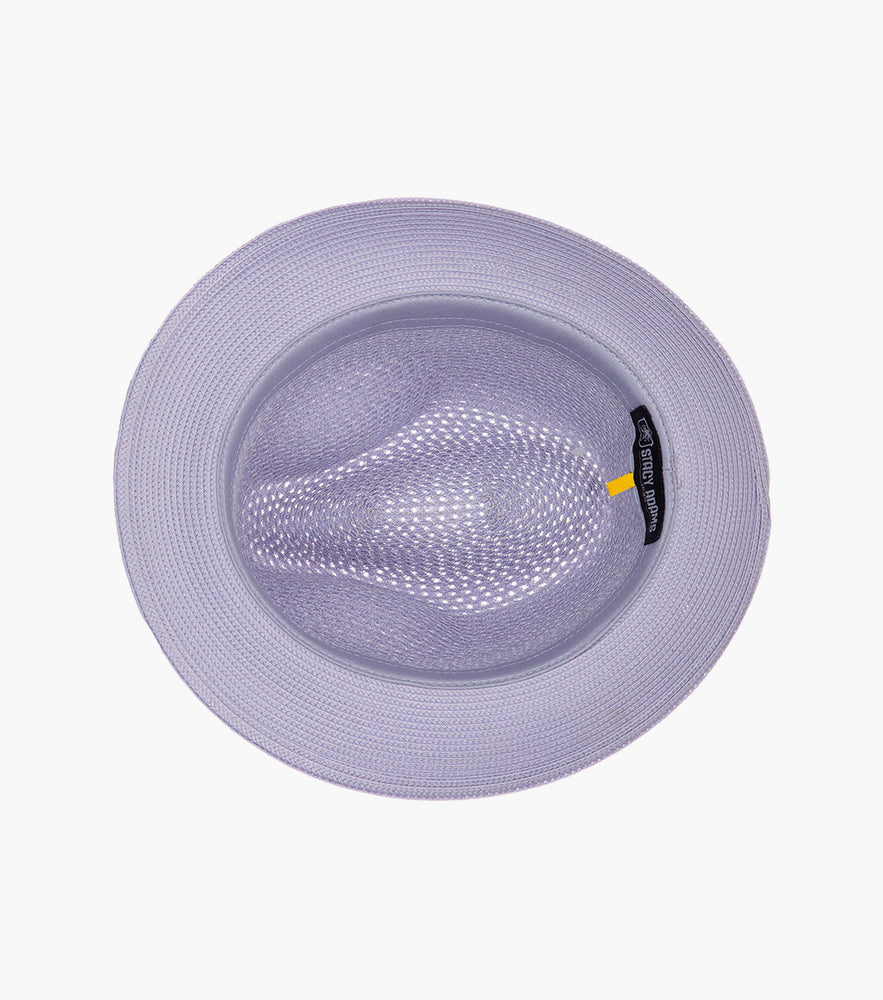 DUBLIN FEDORA Poly Braided Pinch Front Hat