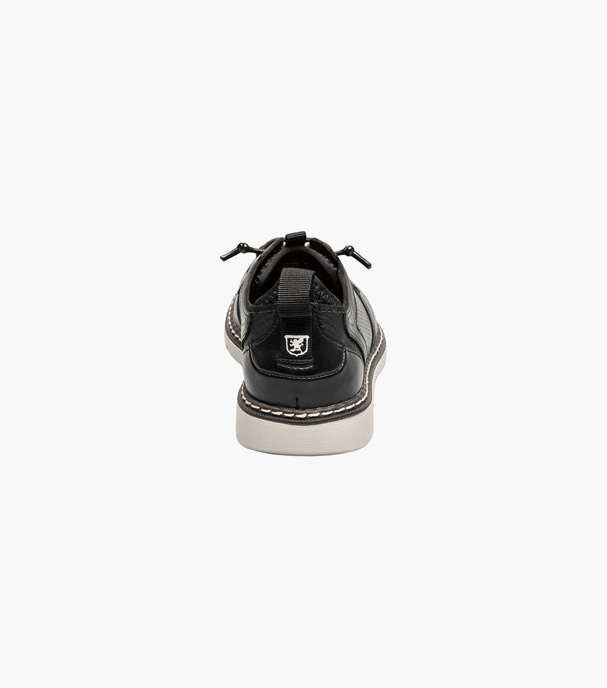 Stacy Adams Kids Sync Plain Toe Elastic Lace Up by Stacy Adams Shoes