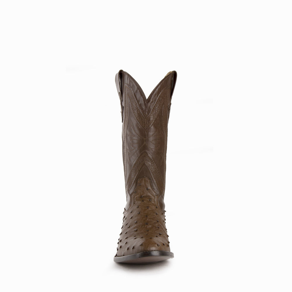 Ferrini Colt Ostrich Quill Dress Shoe - Luxurious & Exotic