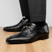 Marco Di Milano Merida Black Genuine Caiman and Lizard Derby Shoes - view 9