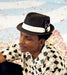 ZAYLEN FEDORA Paper Braided Pinch Front Hat