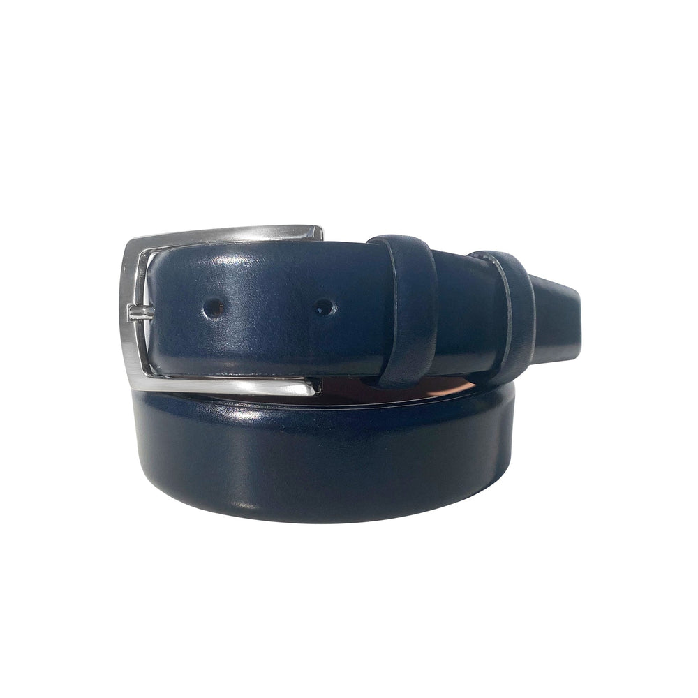 CBelt -1547 Plain Leather Belt - Black
