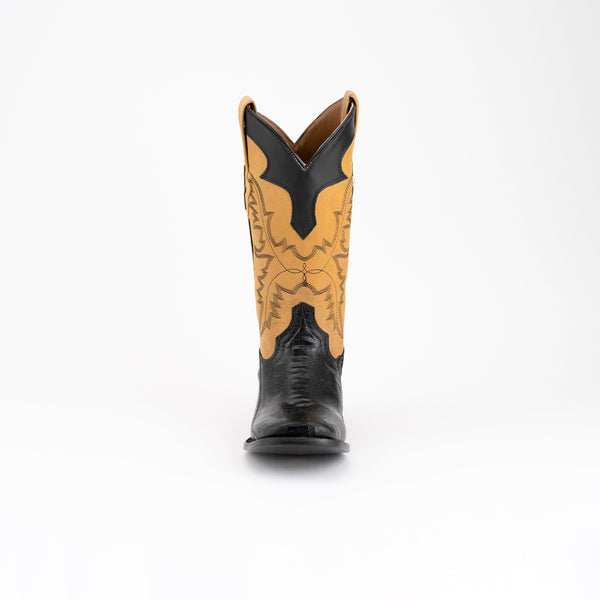 Ferrini Nash Ostrich Leg Shoe - Luxury Exotic Leather