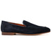 Zelli Bruno Handcrafted Italian Suede Loafer in Sophisticated Navy
