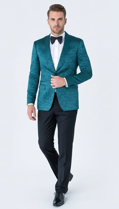 Teal Green Tuxedo