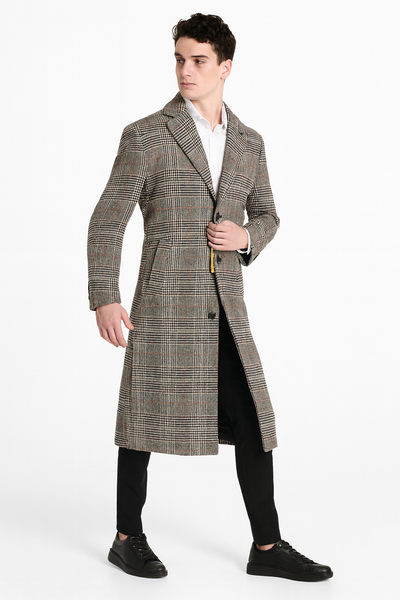 Plaid Overcoat