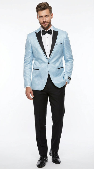 Baby Blue Blazer Mens