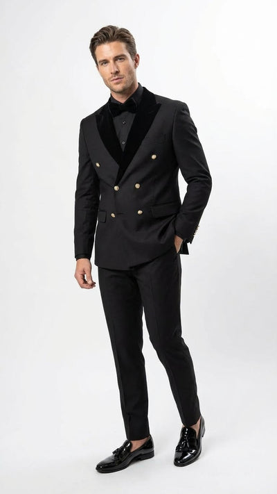 Black and Gold Tuxedo