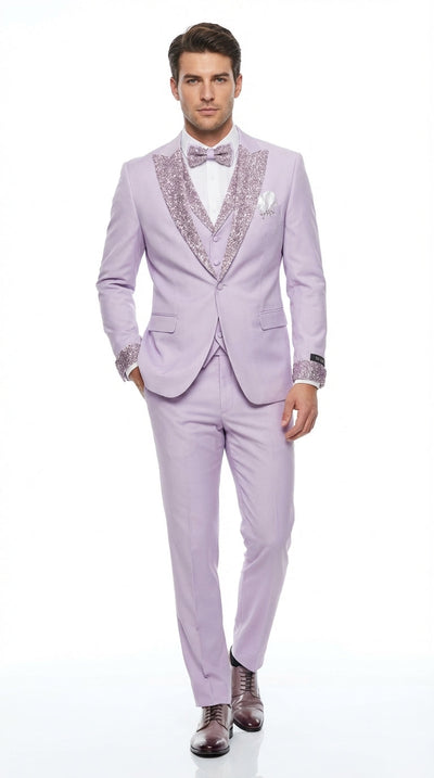 lilac tuxedo