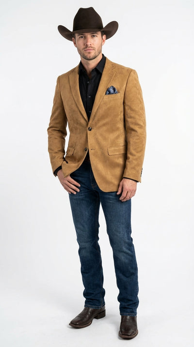 Suede Blazer
