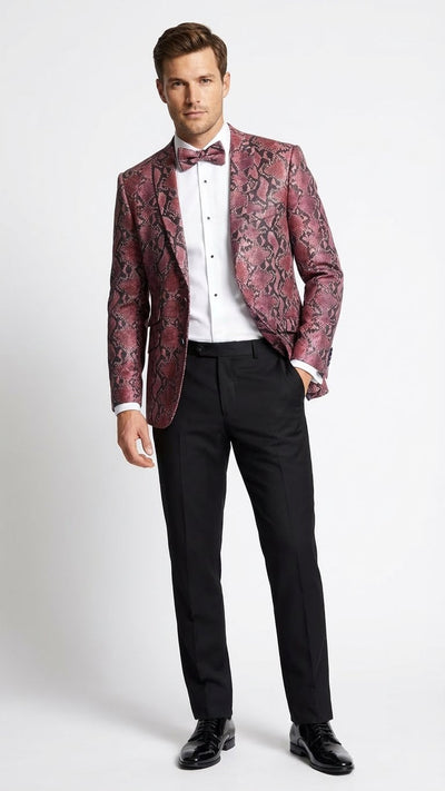 Burgundy Blazer