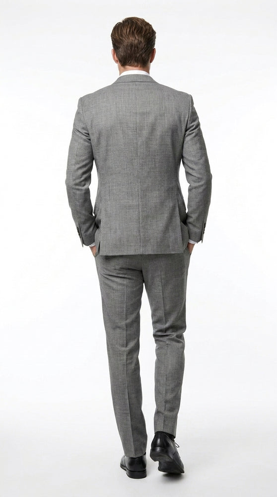 Men’s James Bond Skyfall Inspired Grey Suit – Classic 2 Button Formal Suit