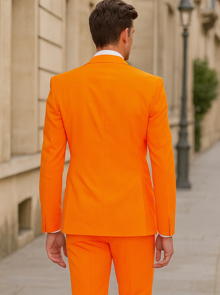 vibrant-orange-tuxedo-prom-outfit