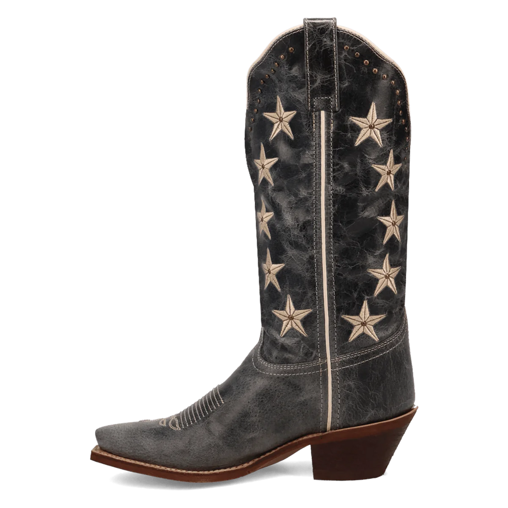 Laredo Serenade Blue Leather Women Boots