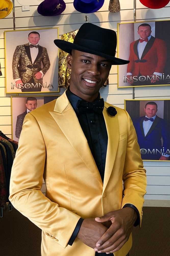 Men's Gold Peak Label Cheap Priced Designer Fashion Dress Casual Blazer On Sale Besom Two Pockets One Button Blazer