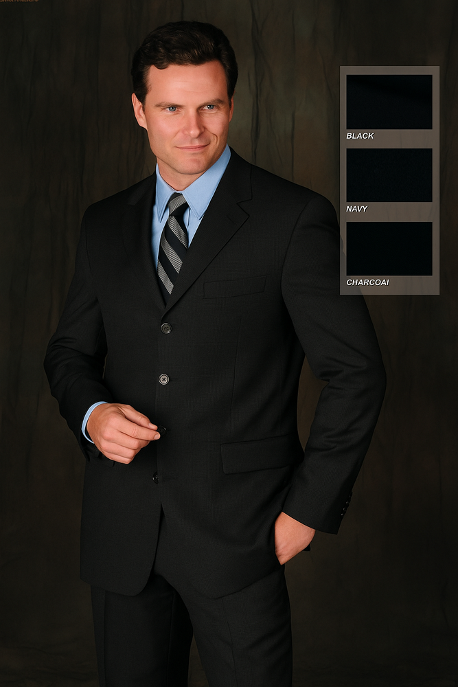 Funeral Attire - Funeral Outfit - Funeral Clothes Men's Charcoal Suit for Funeral Funeral Attire