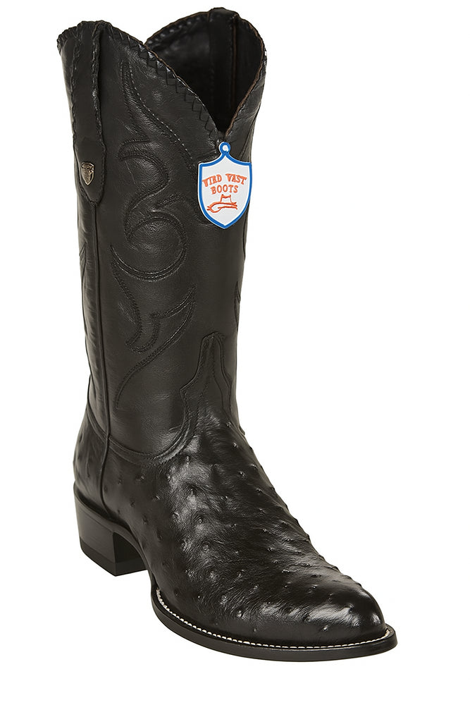 Botas de Avestruz Original Horma Puntal WW-29903