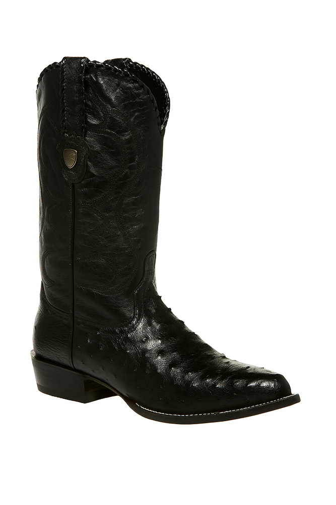 Botas de Avestruz Original Horma Puntal WW-29903