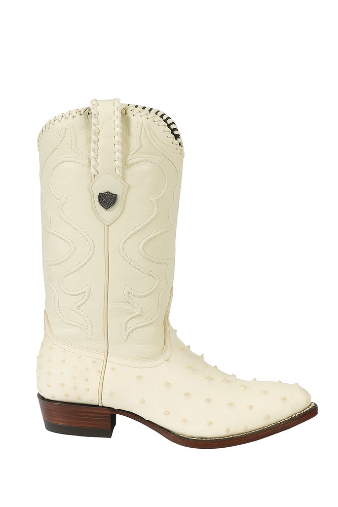 Botas de Avestruz Original Horma Puntal WW-29903