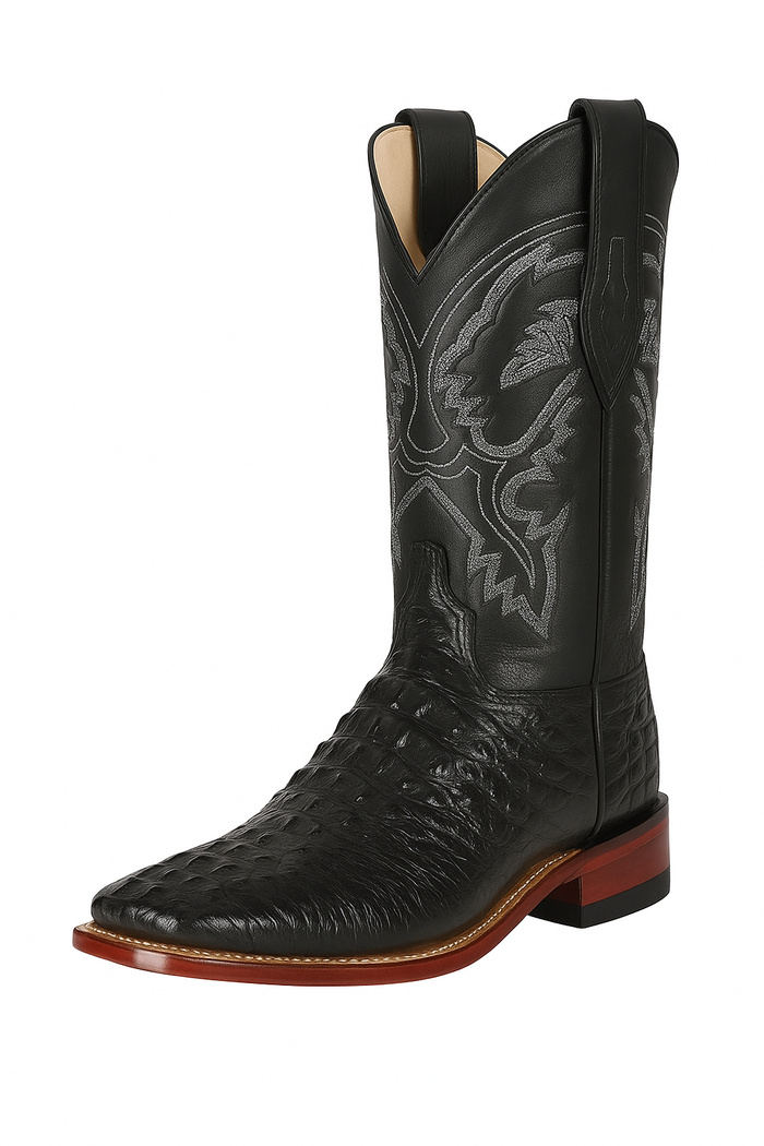 Botas Cuadrada de Armadillo Lizard Original