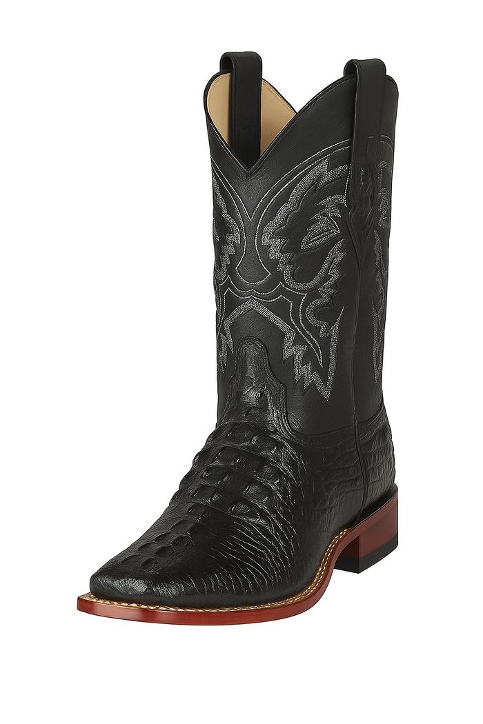 Botas Cuadrada de Armadillo Lizard Original
