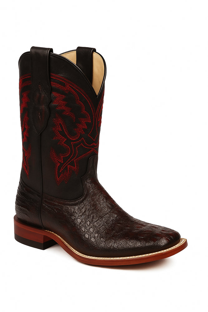 Botas Cuadrada de Armadillo Lizard Original